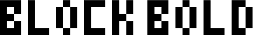 Block Bold Regular