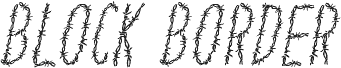 Block Border Italic