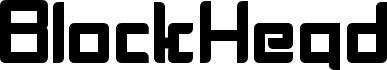 BlockHead Bold