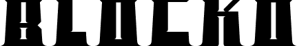 BLOCKO typeface