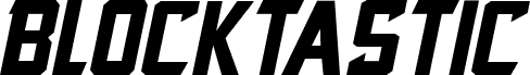 Blocktastic-Italic