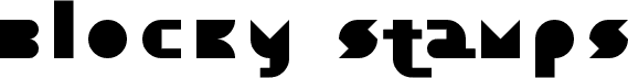 Blocky Stamps Regular