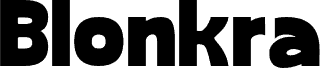 Preview of the Blonkra Regular font