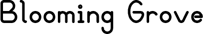 Blooming Grove Alternate Bold