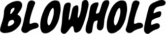 Blowhole BB Italic