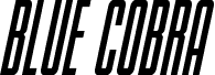 Blue Cobra Bold Italic