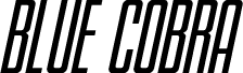 Blue Cobra Expanded Italic