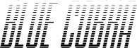 Blue Cobra Gradient Italic