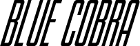 Blue Cobra Super-Italic