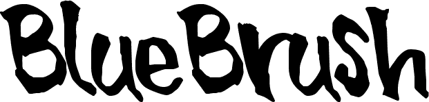 Bluebrush-normal Font