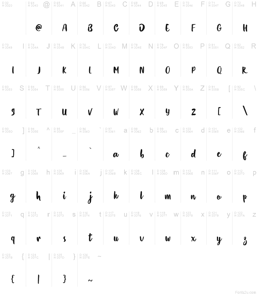 Blackout font