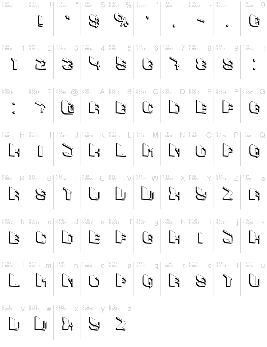 Blick Regular font