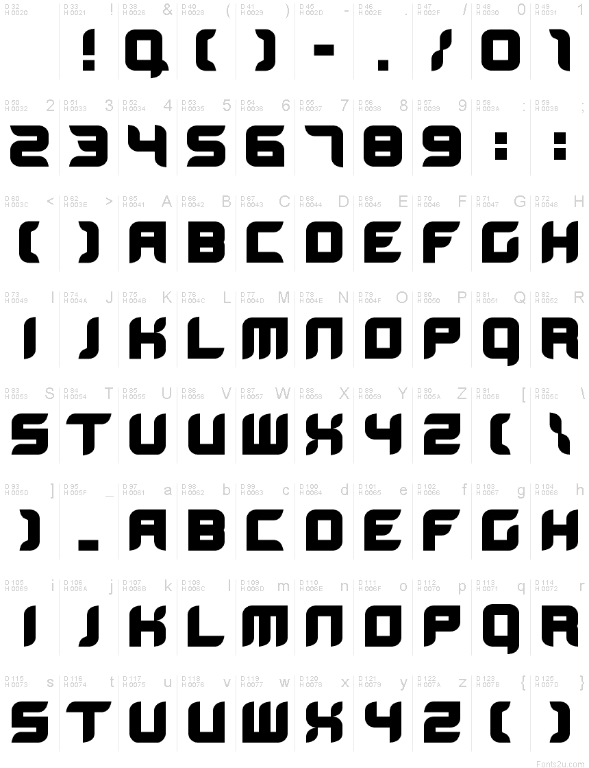 BloodWaxBold font