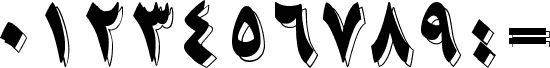 Preview of the B Nikoo font