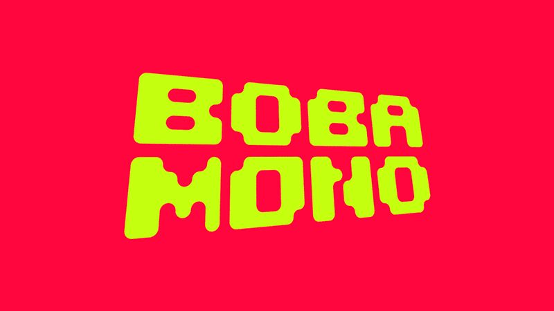 Boba Mono Schriftart
