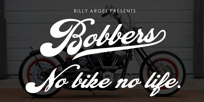 Bobbers Schriftart