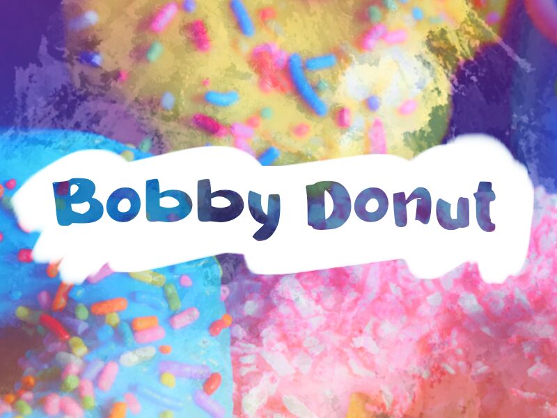 b Bobby Donut Carattere