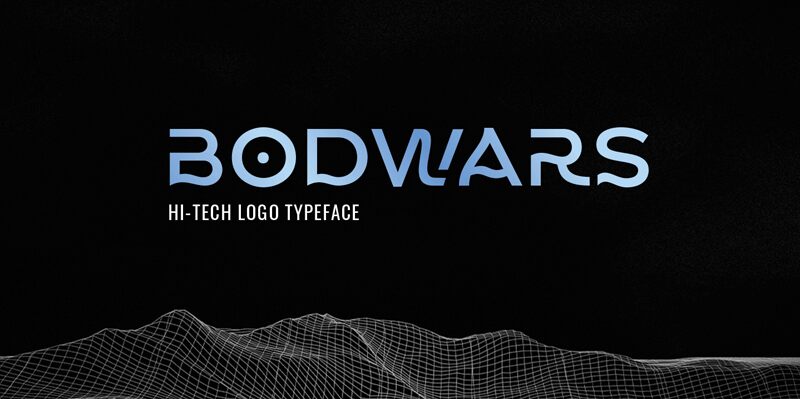Bodwars Schriftart