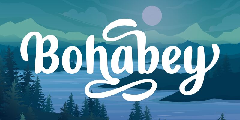 Bohabey Font