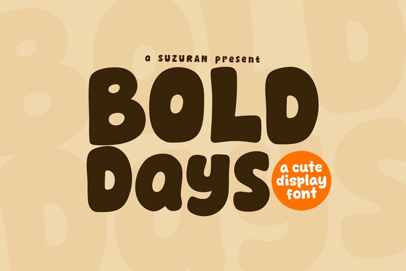 Bold Days Schriftart