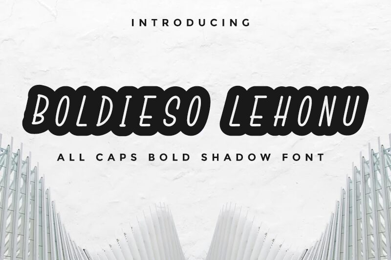 Boldieso Lehonu Czcionka
