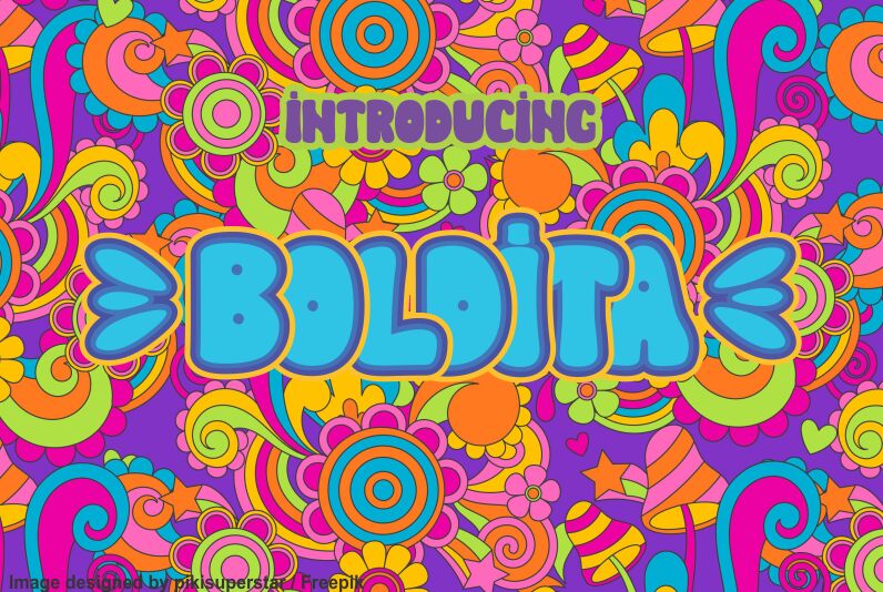 BOLDITA Schriftart