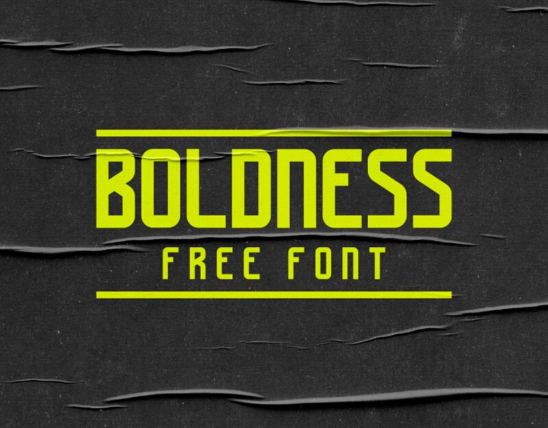 Boldness Schriftart