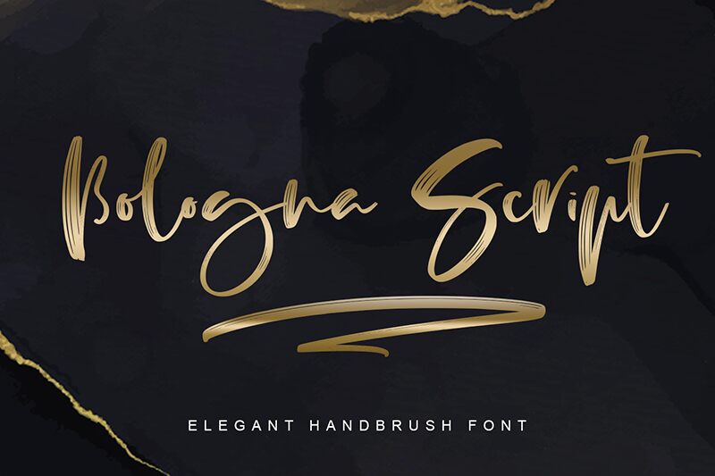 Bologna Script Czcionka