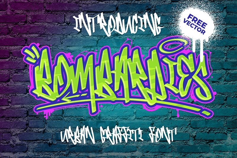 Bombardies Schriftart
