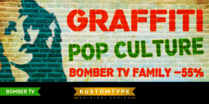 Bomber TV Schriftart