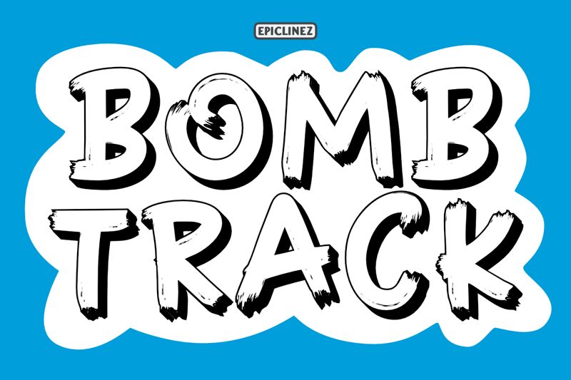 Bombtrack Czcionka
