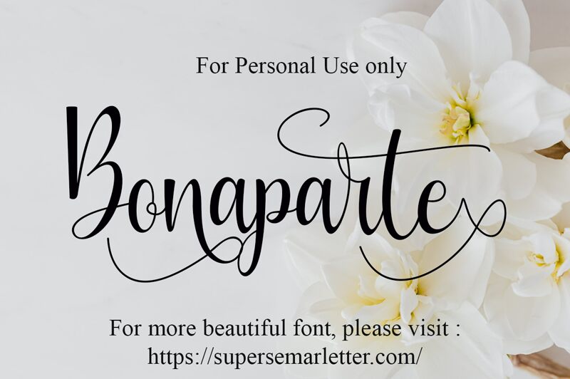 Bonaparte Carattere