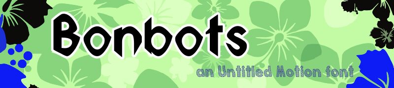 Bonbots Czcionka