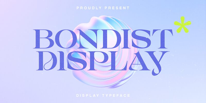 Bondist Schriftart