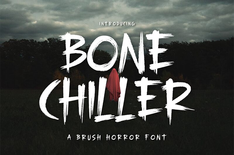 Bonechiller Schriftart