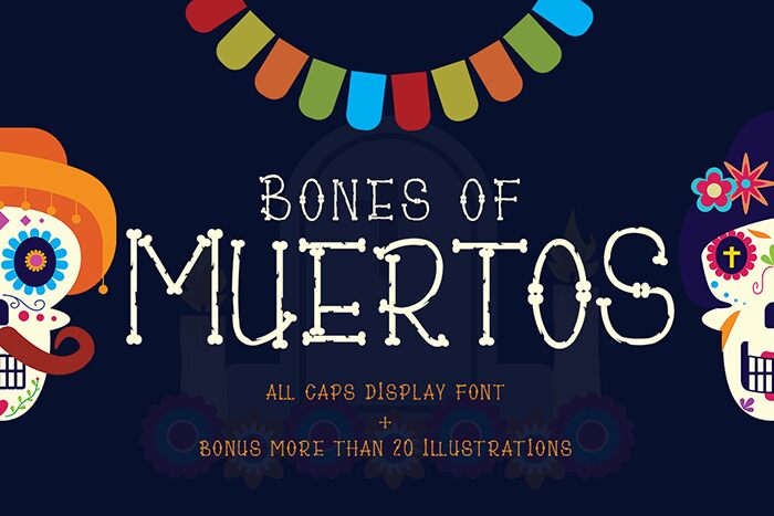 Bones of Muertos Druh písma