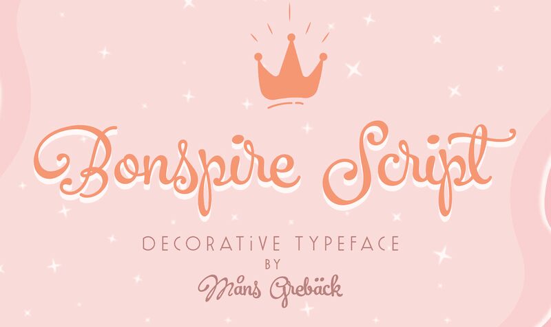 Bonspire Script Carattere