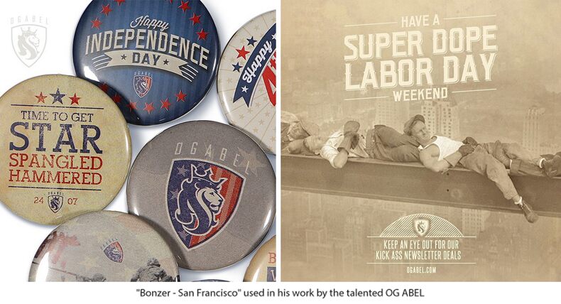 Bonzer - San Francisco Carattere