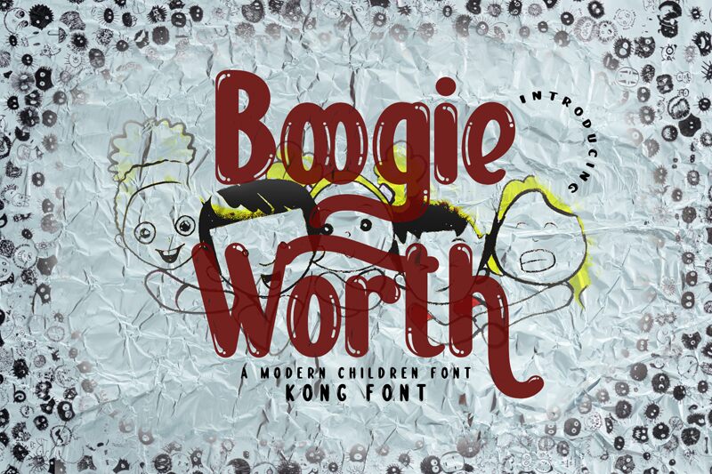 Boogie worth Schriftart