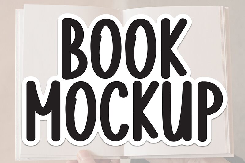 Book Mockup 字体
