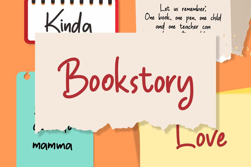 Bookstory Schriftart