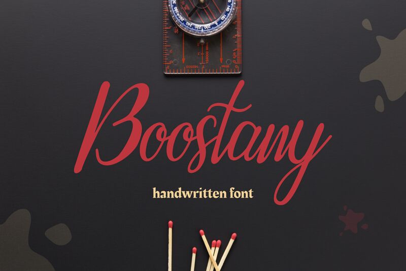 Boostany Czcionka