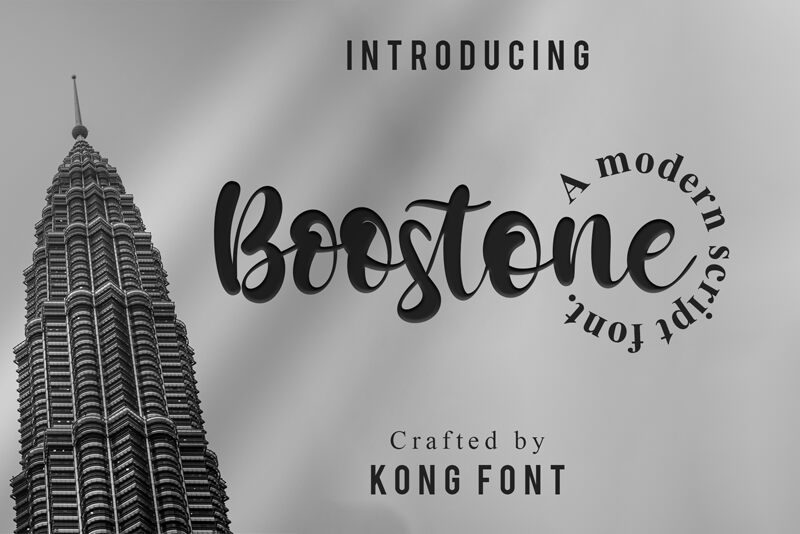Boostone Schriftart