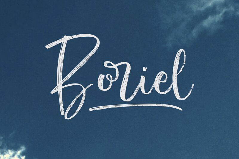 Boriel Schriftart