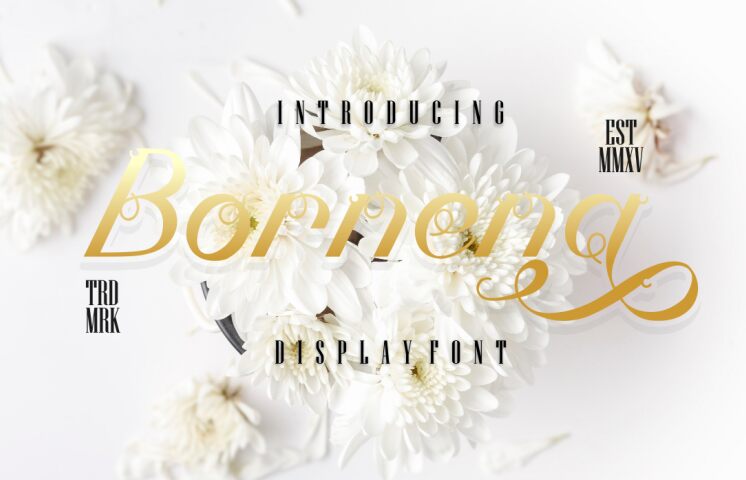 Bornena Schriftart