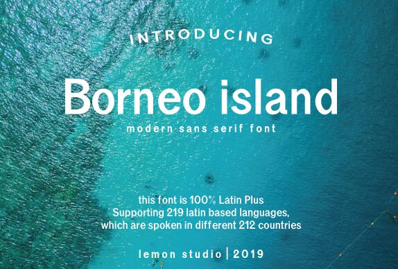 borneo Czcionka