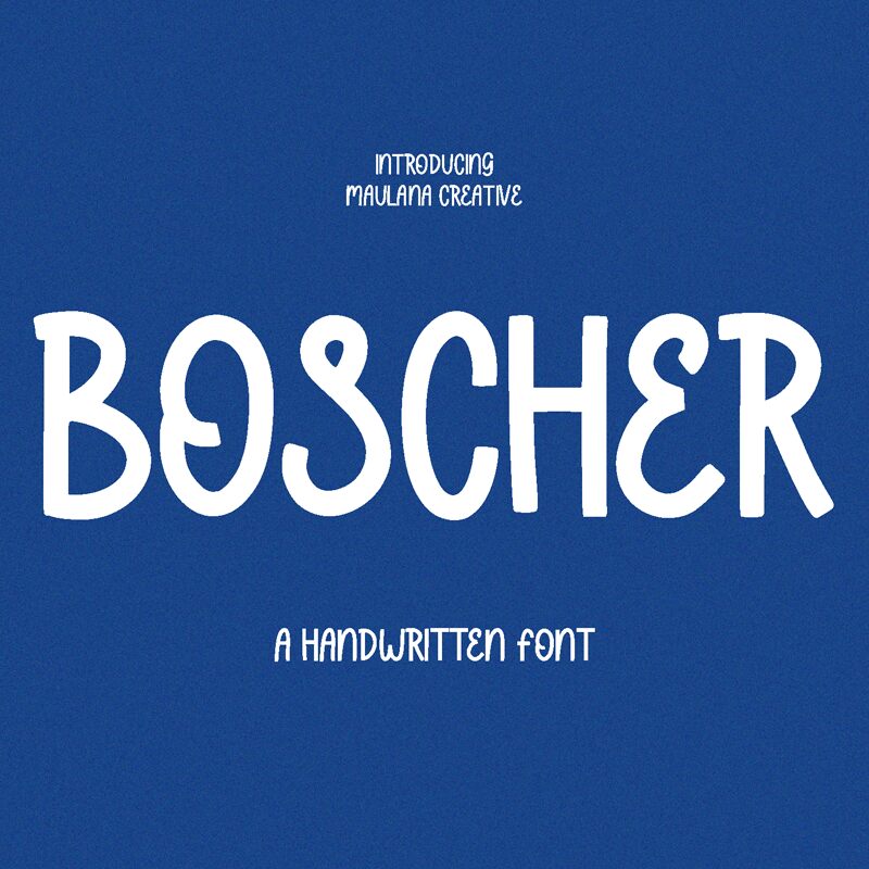 Boscher الخط 