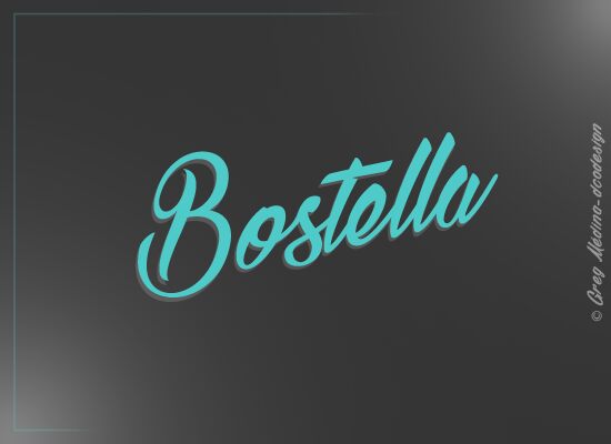 Bostella Czcionka