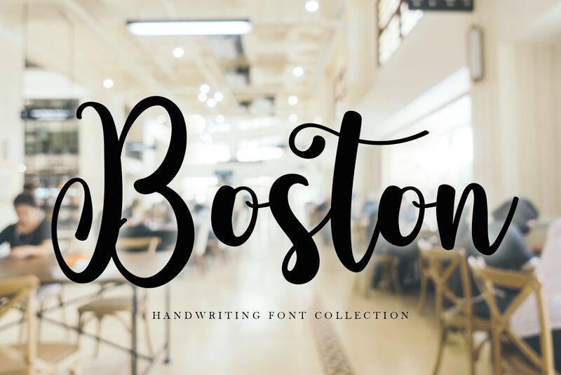Boston Druh písma