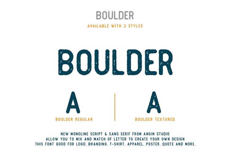 Boulder Carattere